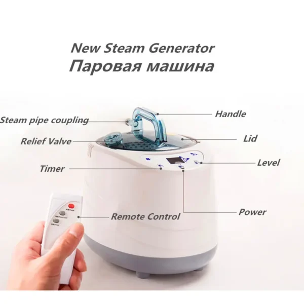 Portable Steam Sauna Spa 4L 2000W