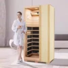 Home Infrared Sauna Room Hemlock Wood