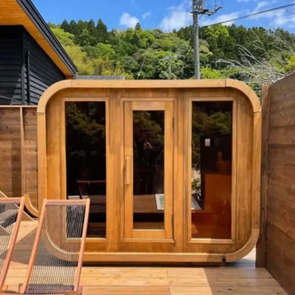 Premium Infrared Sauna Cabin Outdoor