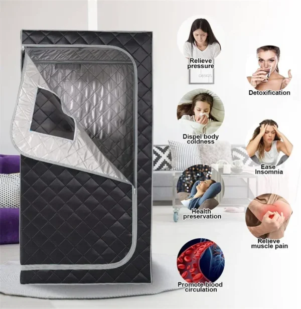Portable Home Steam Sauna Tent Kit